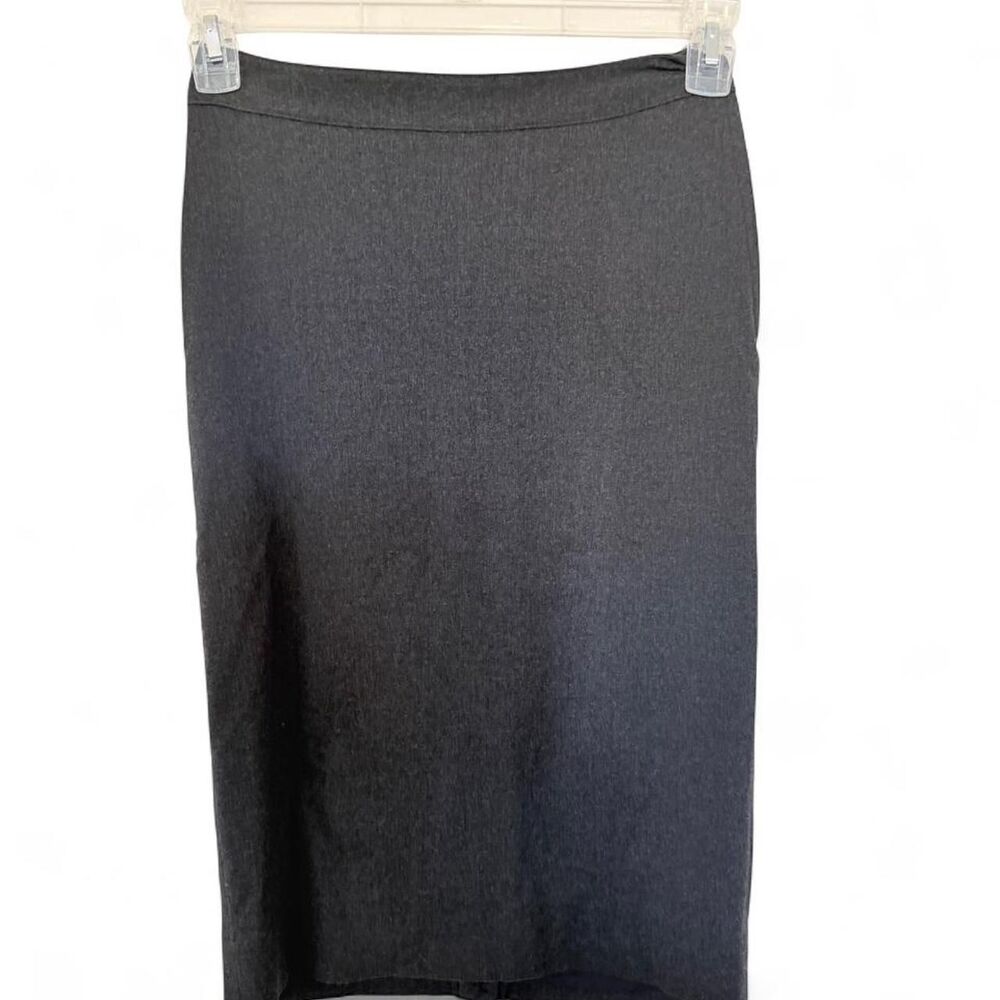 Vintage Moda International Gray Pencil Skirt w/ Bow – Size 0 NWT